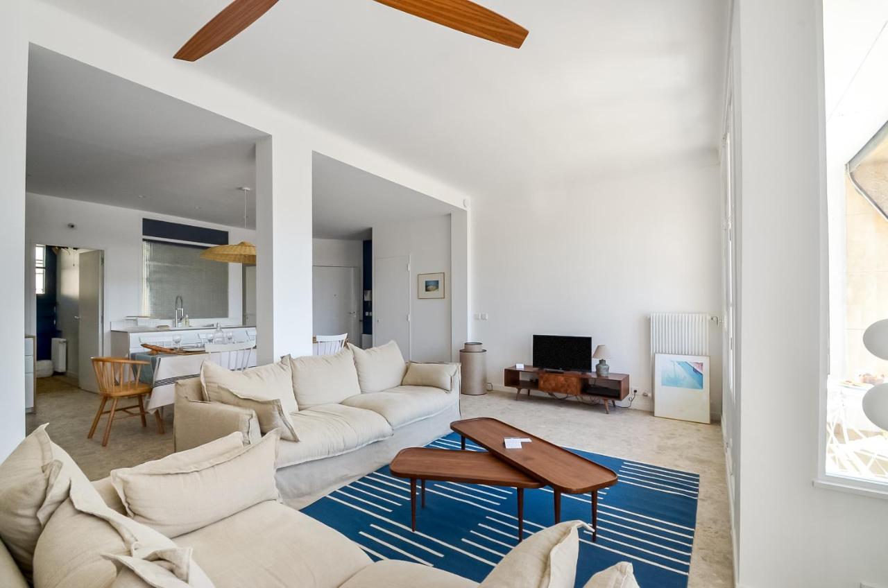 MASSILIA BLUE - Grand appartement refait à neuf avec vue sur le Vieux Port Marseille Extérieur photo