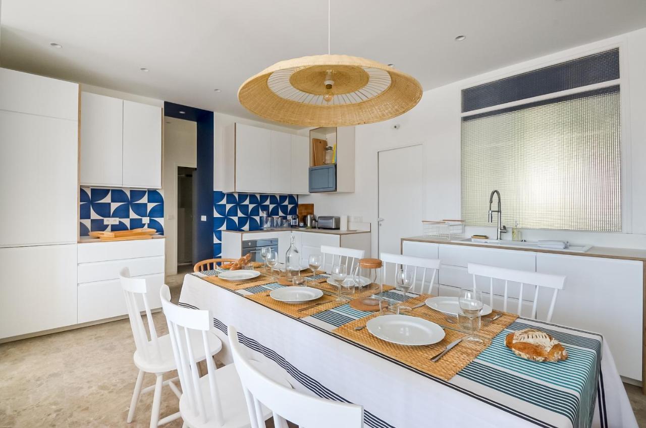 MASSILIA BLUE - Grand appartement refait à neuf avec vue sur le Vieux Port Marseille Extérieur photo